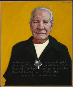 Oren Lyons, Native-American Faithkeeper, Human Rights Advocate, Environmental Activist: b. 1930. "The law says if you poison the water, you’ll die. The law says that if you poison the air, you’ll suffer. The law says if you degrade where you live, you’ll suffer… If you don’t learn that, you can only suffer. There’s no discussion with this law."